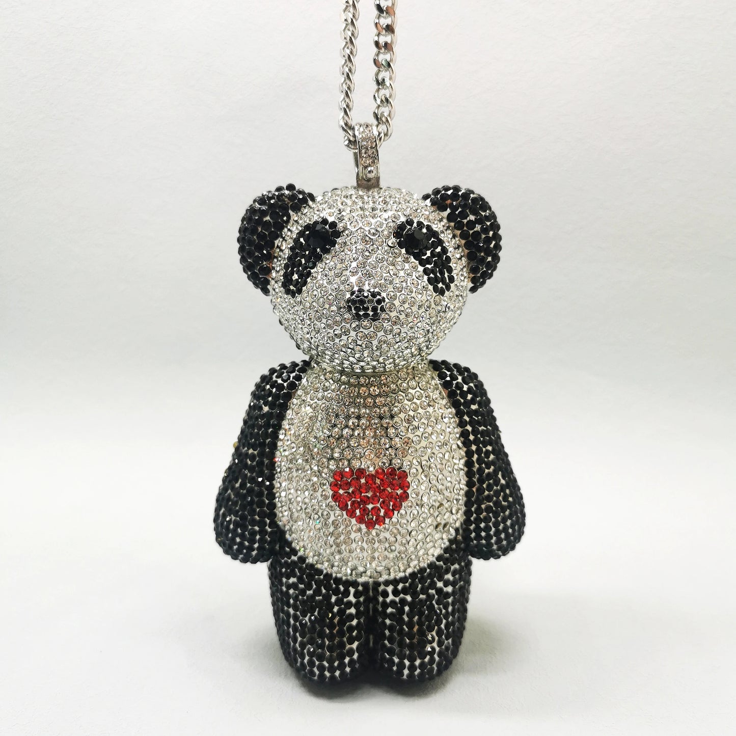 Mini Bear Diamond Clutch Bag