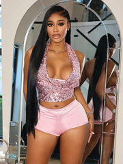 Lillian Sequins Short Set