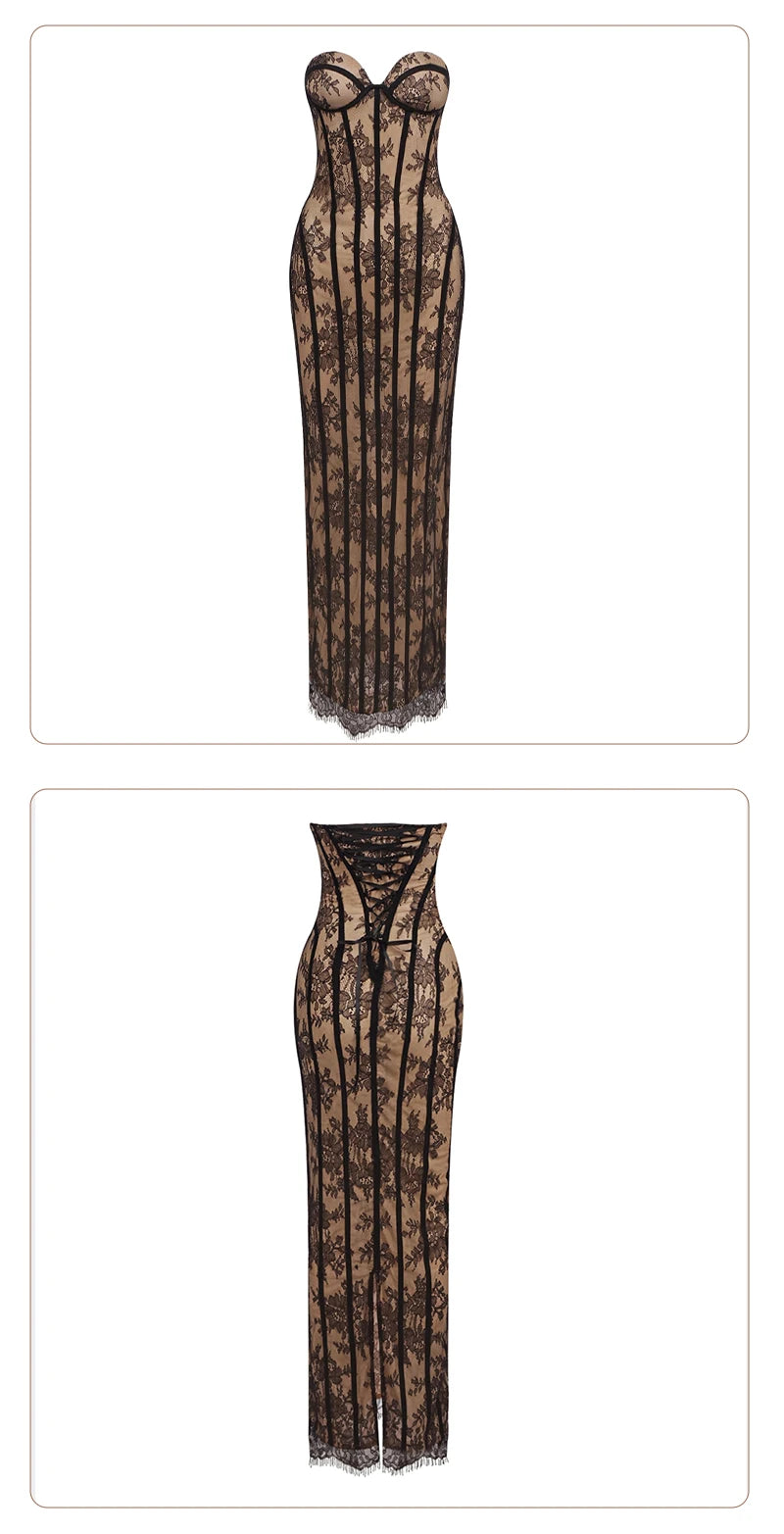Kerry Corset Bustier Mini Dress