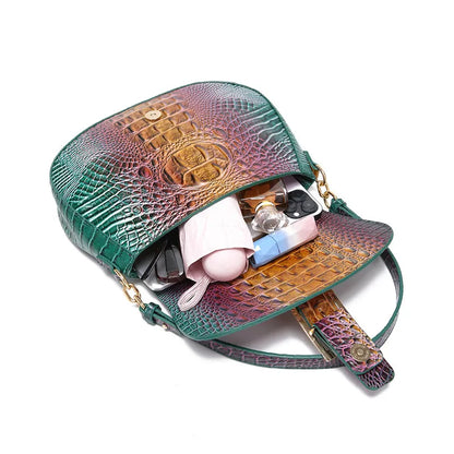 Reptile Pattern Crossbody Bag