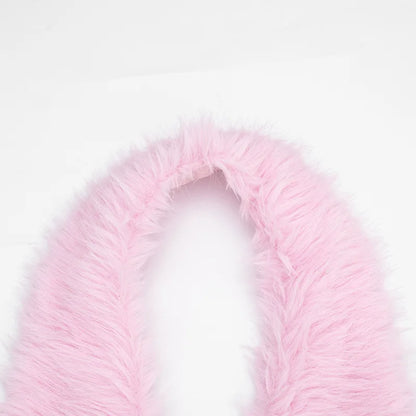 Fluffy Fur est Top Pants Set