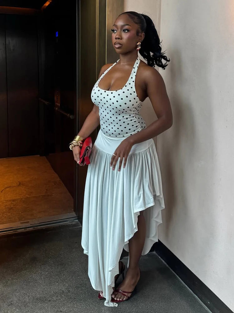 Polka Dot Skirt Set