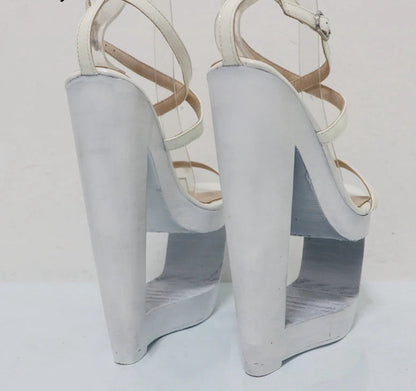 Stunt Queen Wedge High Heels