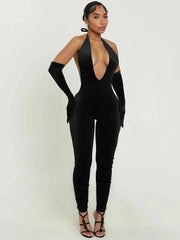 Shelli V-Neck Jumpsuit