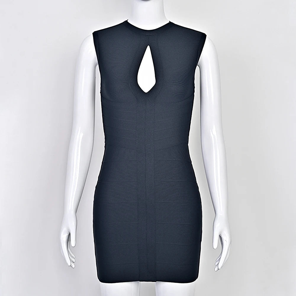 Vintage Bandage Mini Dress