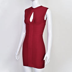 Vintage Bandage Mini Dress