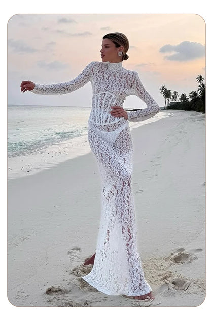 Eleeza Corset Maxi Dress