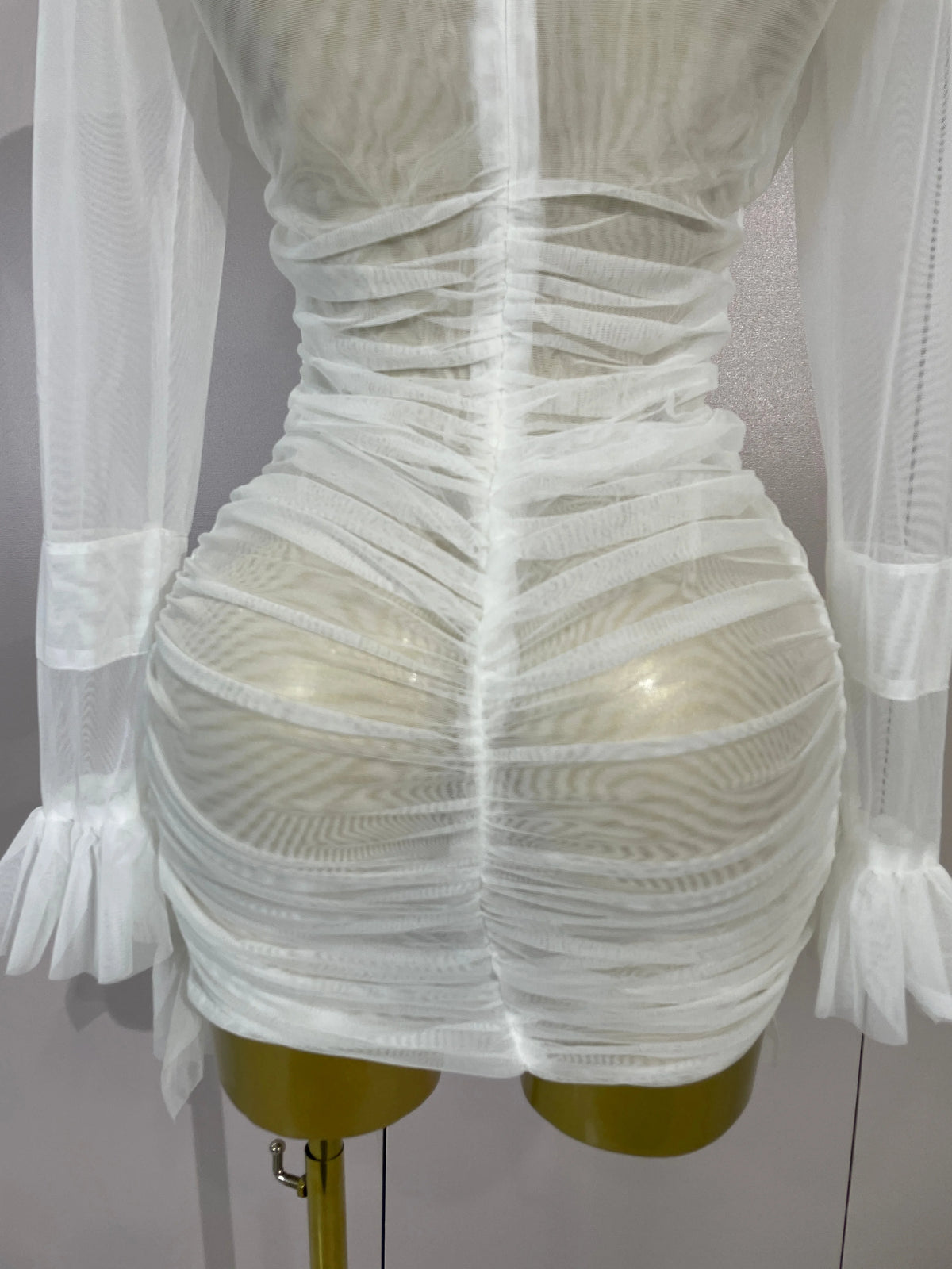Lexina Ruffle Mini Dress
