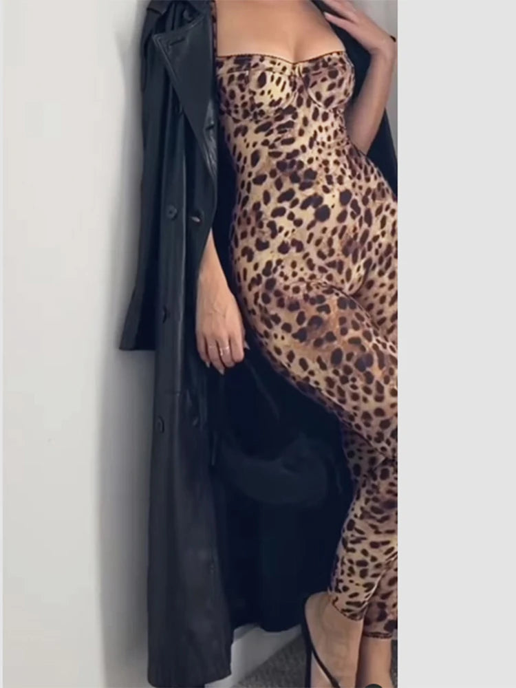 Viral Leopard Jumpsuit