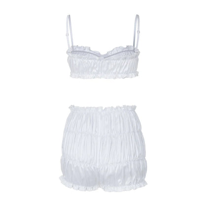 Amie Ruffle Short Set