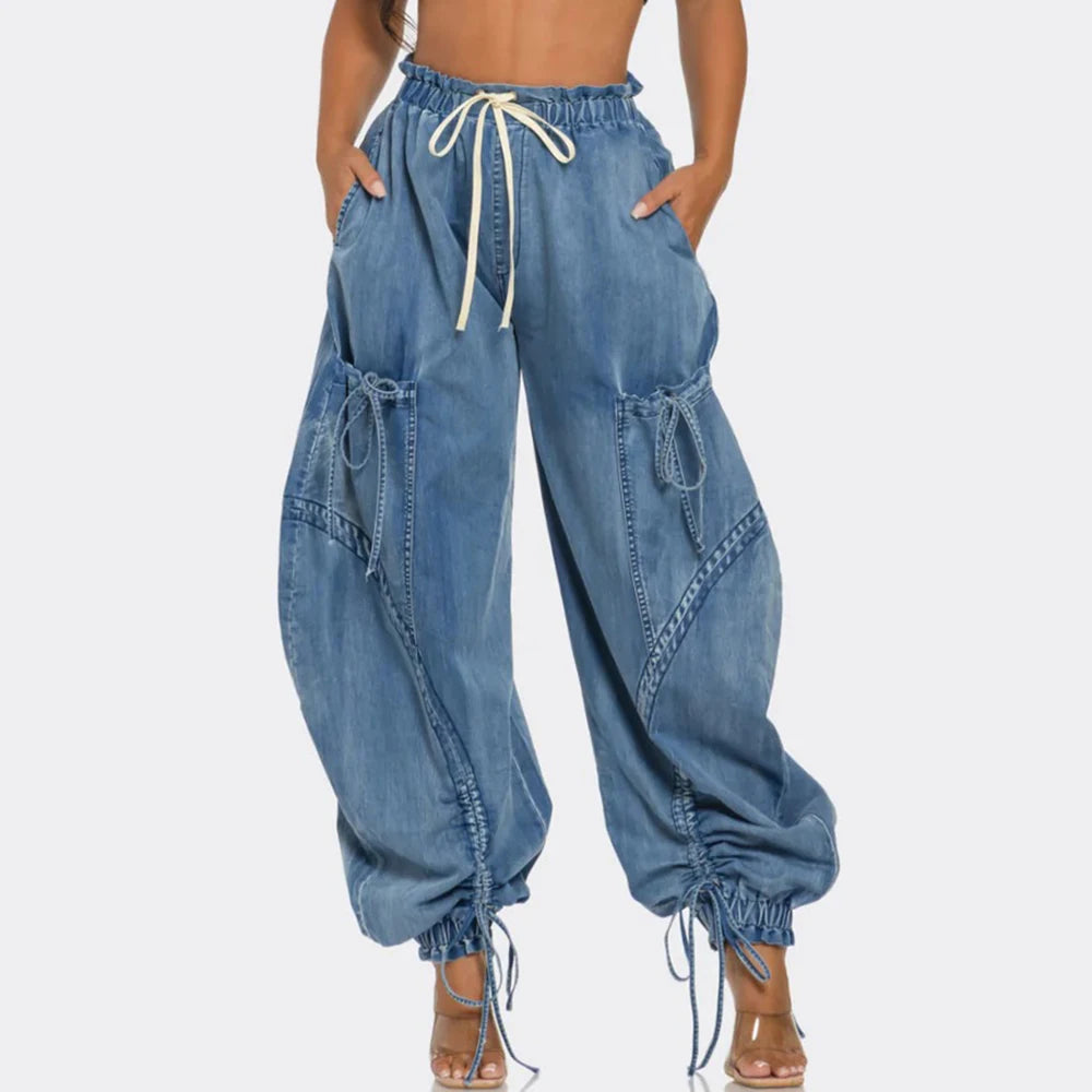 Vintage High Waist Loose Jeans
