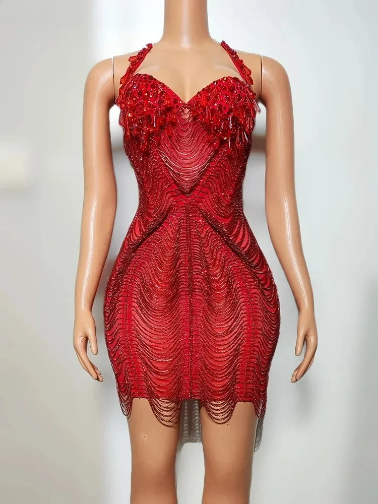 Suzann Luxury Diamond Dress