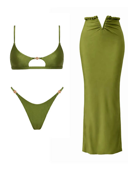Sarana Bikini Skirt Set
