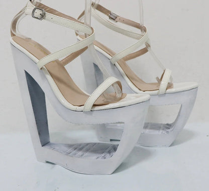 Stunt Queen Wedge High Heels