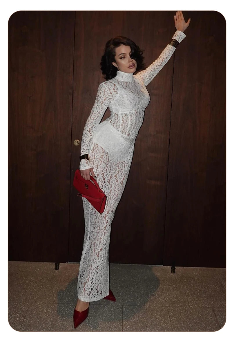 Eleeza Corset Maxi Dress