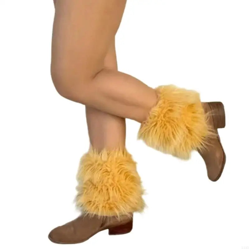 Fur Fuzzy Leg Warmer
