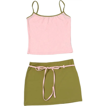 Tisha Mini Skirt Set