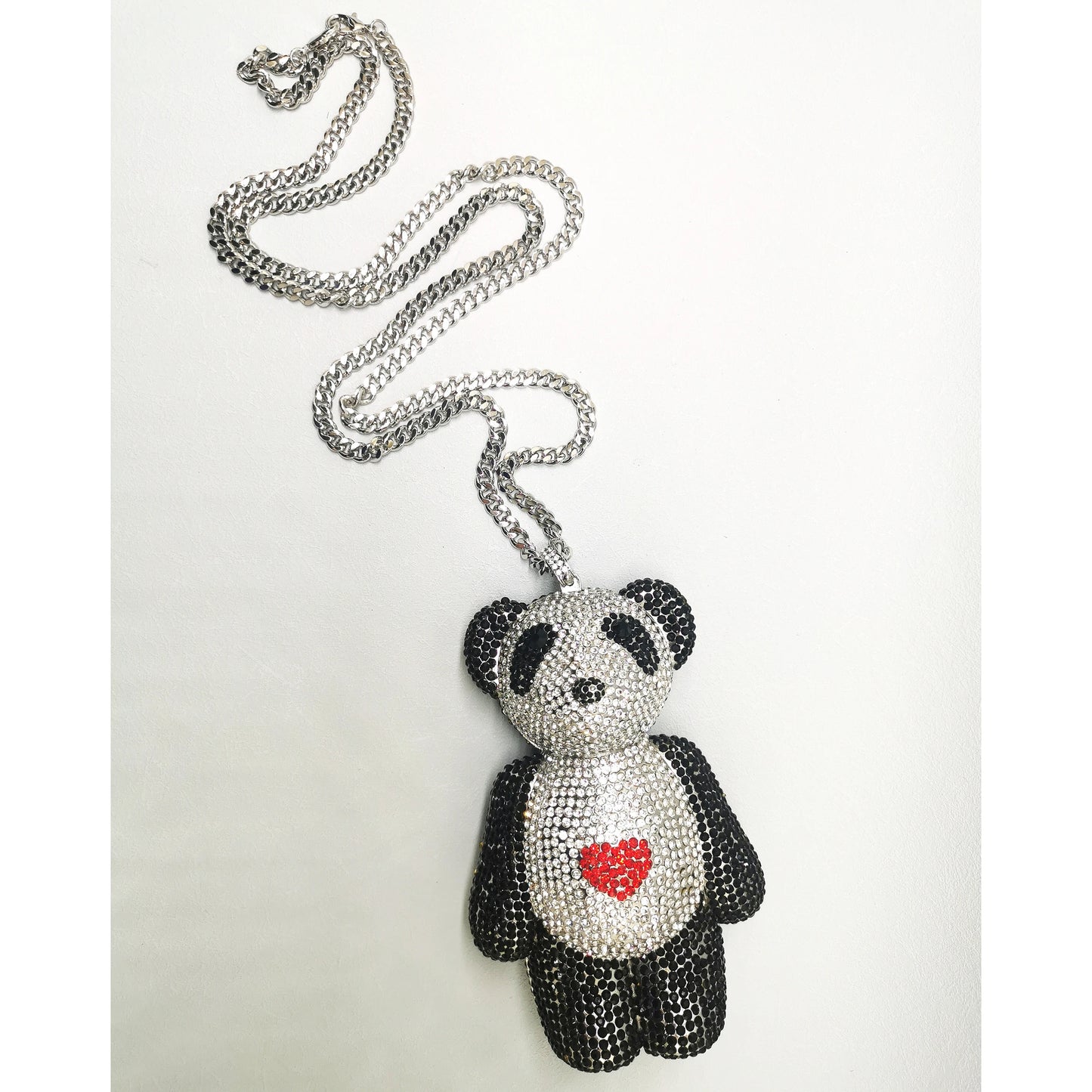 Mini Bear Diamond Clutch Bag