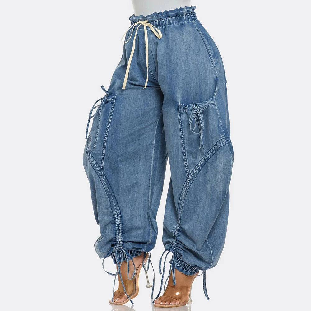 Vintage High Waist Loose Jeans
