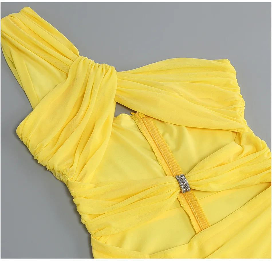 A Journey Maxi Dress- Yellow