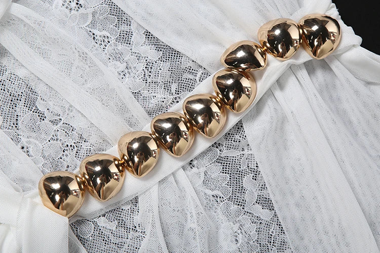 Mini-robe en maille Aylee