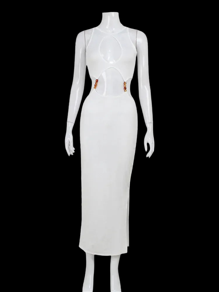 Maisha Backless Maxi Dress