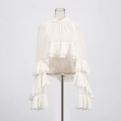 Krista Ruffles Blouse