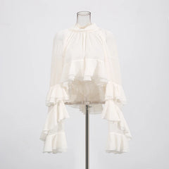 Krista Ruffles Blouse