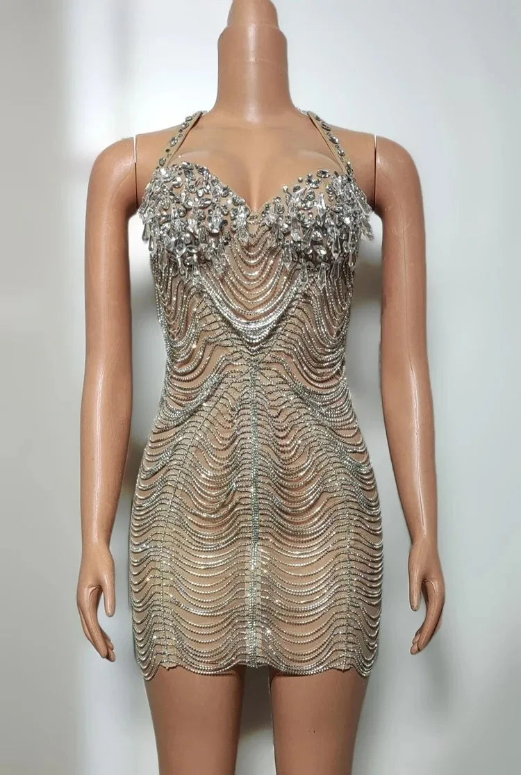 Suzann Luxury Diamond Dress