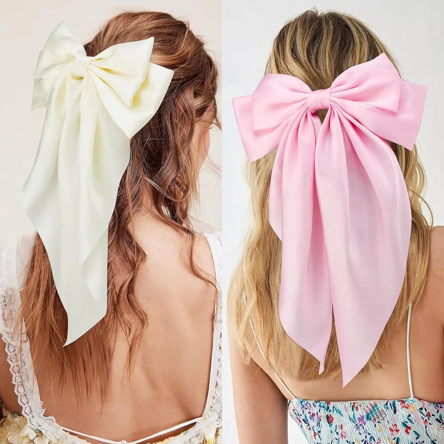 Satin Bowknot Hairpins