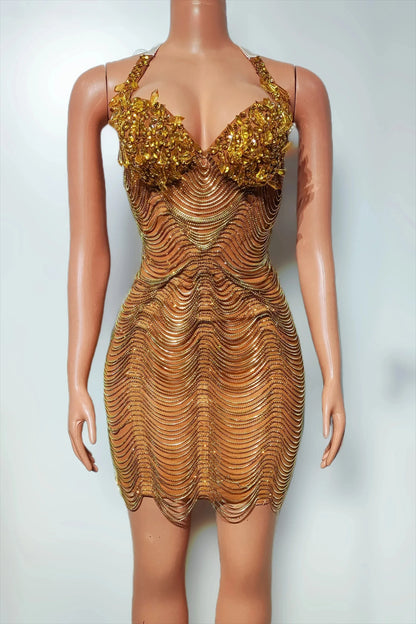 Suzann Luxury Diamond Dress