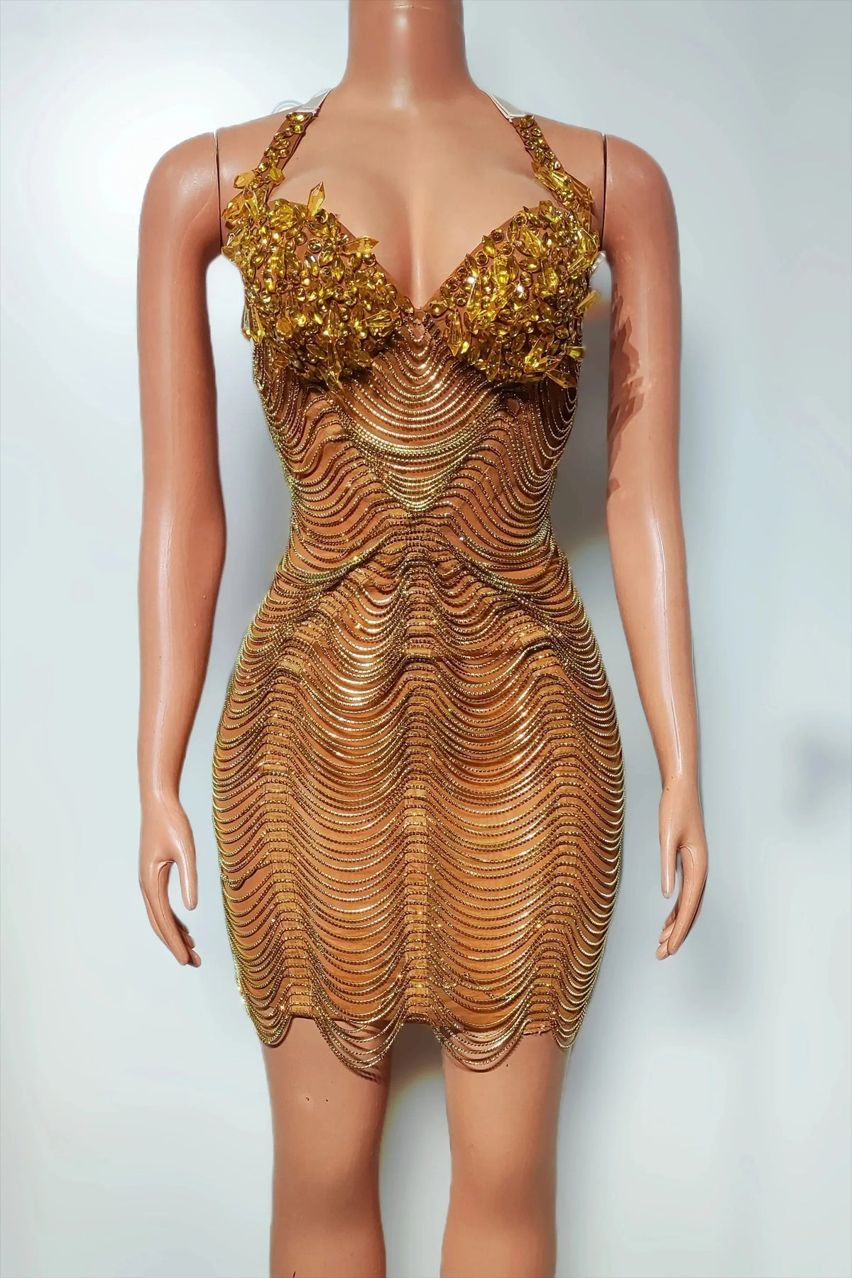 Suzann Luxury Diamond Dress