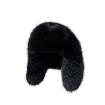 Plush Earflap Fur Hat