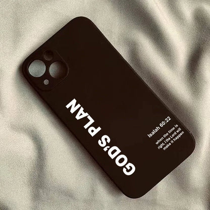 God's Plan iPhone Case