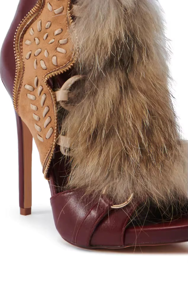 Vintage Fur Heels