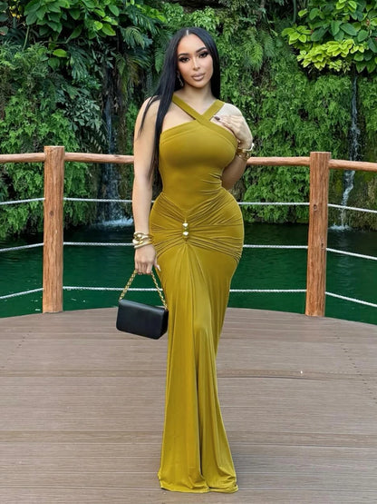 Elizabeth Bodycon Maxi Dress