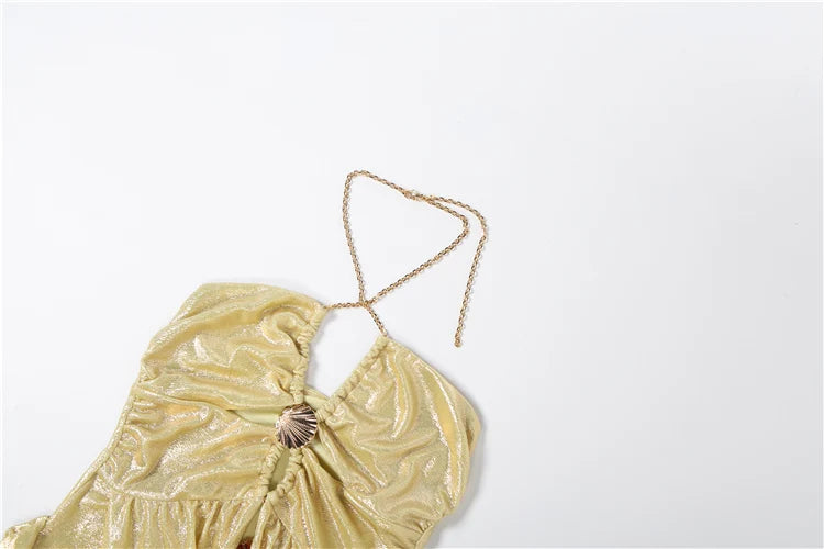 Roxanne Ruched Mini Dress