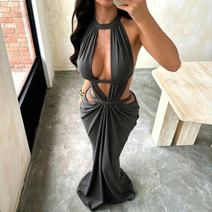 Katrina Cut-Out Maxi Dress