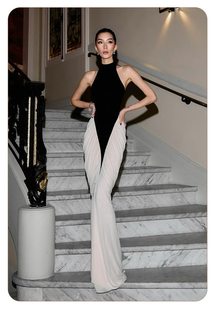Lorie Ruched Bandage Maxi Dress