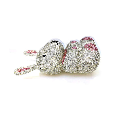 Bunny Diamond Clutch Bag
