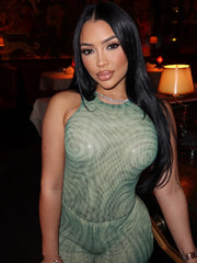 Fatima Wide Leg Trouser Set