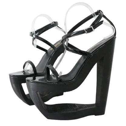 Stunt Queen Wedge High Heels