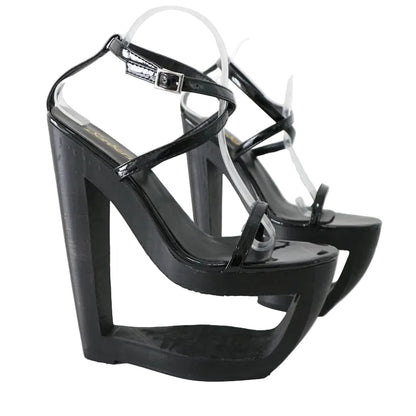 Stunt Queen Wedge High Heels