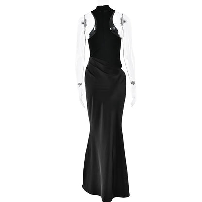 Kassi Turtleneck Maxi Dress