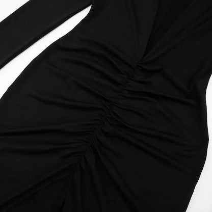 Viera Ruched Maxi Dress