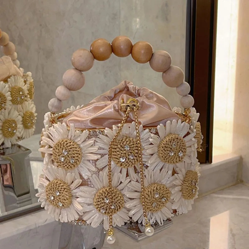 Daisy Bucket Handbag