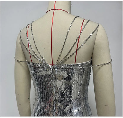 Angeli Sequined Dress