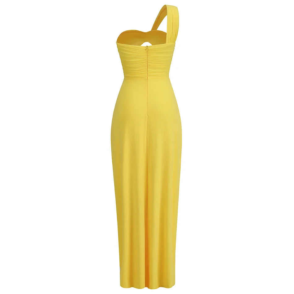 A Journey Maxi Dress- Yellow