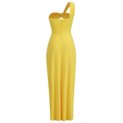 A Journey Maxi Dress- Yellow