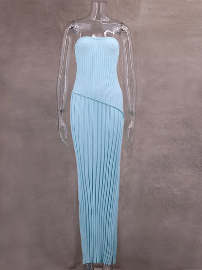 Ashlea Blue Maxi Dress